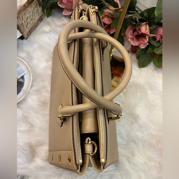 MCM Leather Studded Handbag - Picture 7 of 13